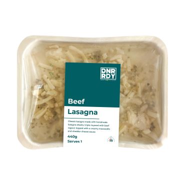 Dinner's Ready Frozen Beef Lasagna 440g